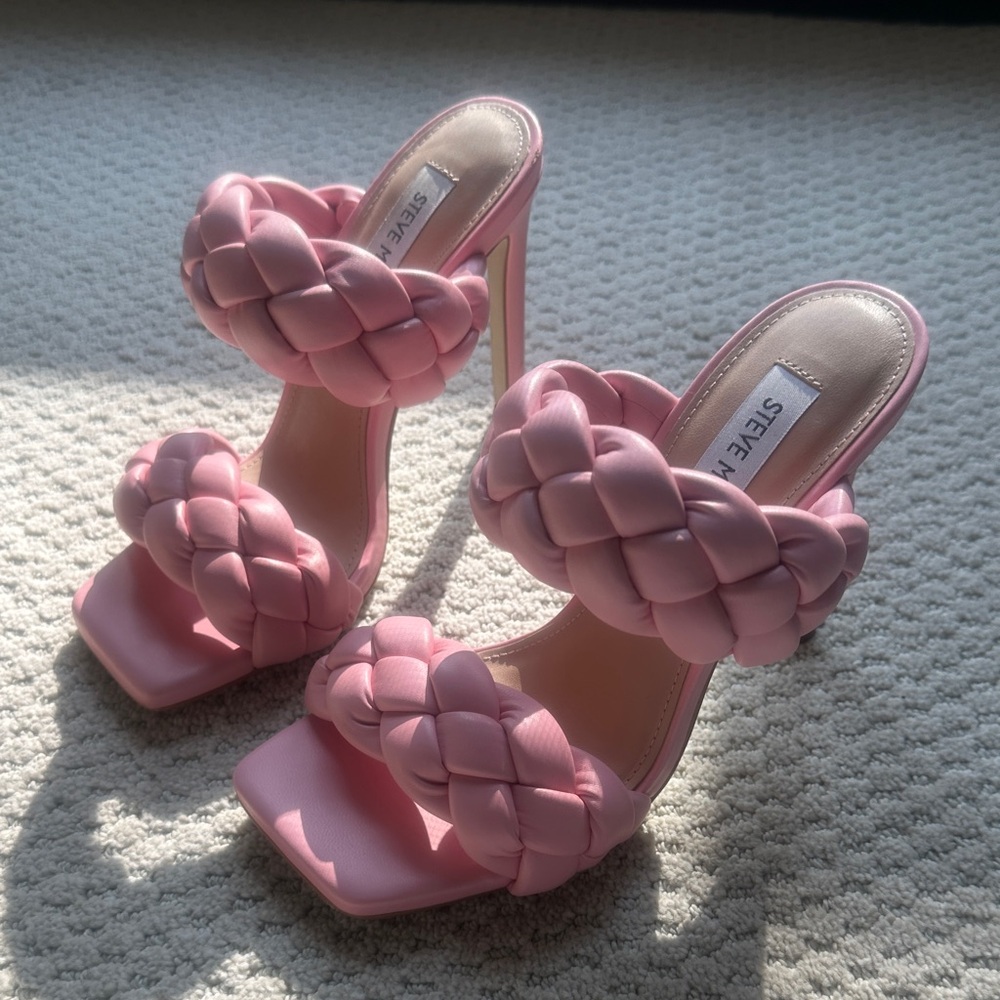 Steve Madden Pink Heels Size 5.5